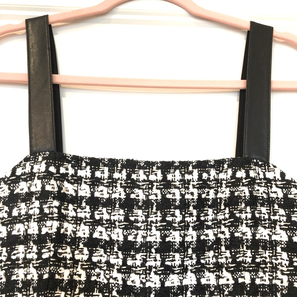 Alice + Olivia Bonita Tweed A Line Mini Dress size 8 - Picture 7 of 12